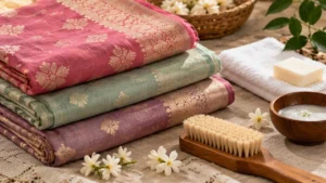 How to care for silk and jamdani sarees at home