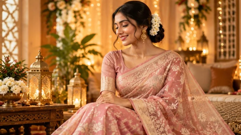 Choosing a saree for Eid: fabric by fabric