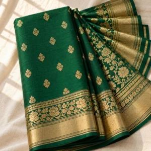 Emerald Katan Silk